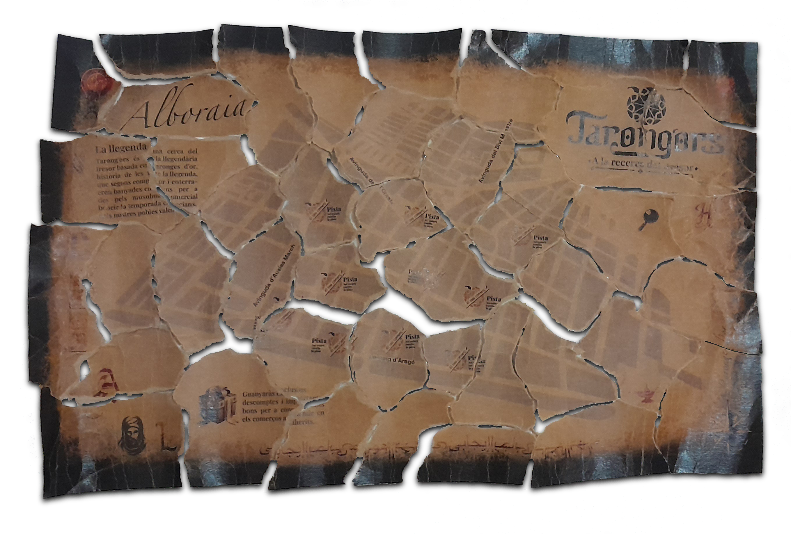 Mapa reconstruido Alboraya